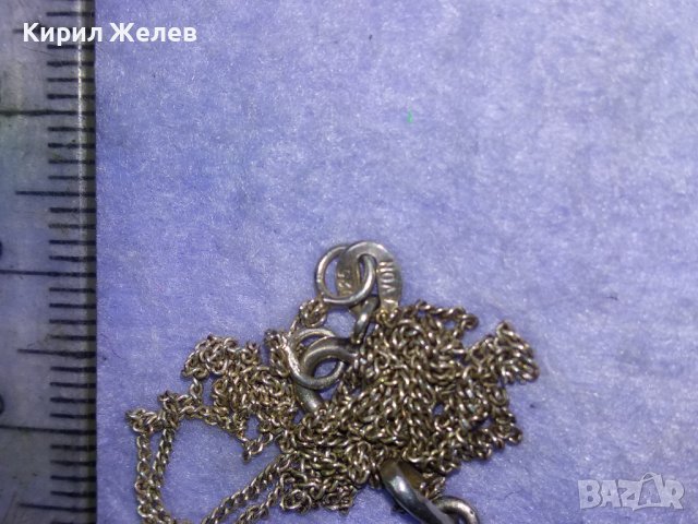 AVON 925 Марково СКЪПОЦЕННО СРЕБЪРНО ФЕШЪН АРТ КОЛИЕ СРЕБРО 925 ЕЙВЪН с БЯЛА ПОЗЛАТА и ЦИРКОН 37169, снимка 12 - Колиета, медальони, синджири - 43222844