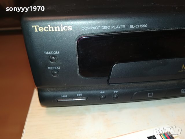 TECHNICS SL-CH550 CD PLAYER MADE IN JAPAN-ВНОС SWISS 1705231409, снимка 6 - Ресийвъри, усилватели, смесителни пултове - 40733674