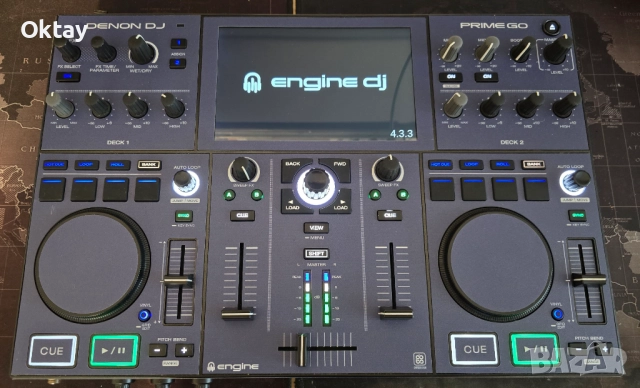 Denon Prime Go - компактна, двуканална, standalone конзола с вградена батерия, снимка 2 - Аудиосистеми - 52384302