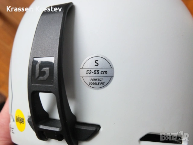 Продавам слаломна каска Bollé Mute SL Mips 52-55, снимка 6 - Зимни спортове - 53585195