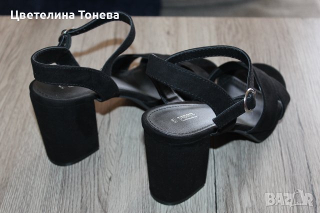 сандали на ток 38номер, снимка 5 - Сандали - 37324621