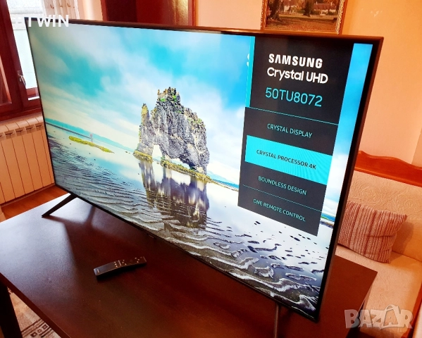 Телевизор - Samsung 50 ИНЧА - Smart - 4K - Ultra - HD !, снимка 9 - Телевизори - 52508542
