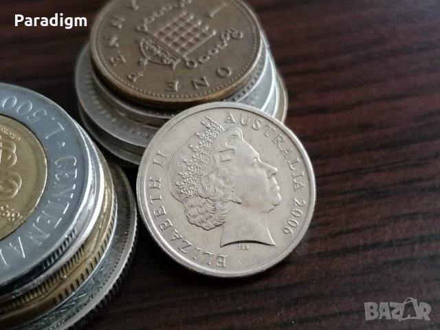 Монета - Австралия - 5 цента | 2006г., снимка 2 - Нумизматика и бонистика - 35243710