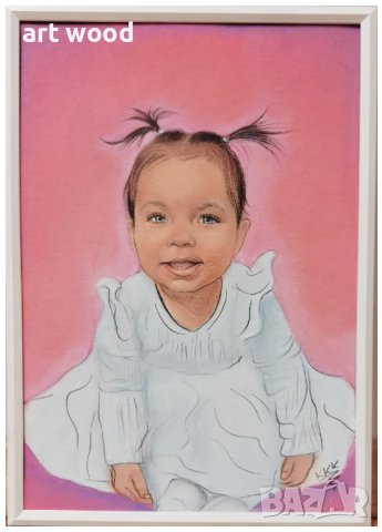 Детски и семейни портрети-ръчно рисувани, снимка 3 - Картини - 28968718