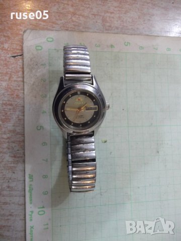 Часовник "ORIENT" автомат ръчен с верижка дамски работещ, снимка 2 - Дамски - 28314460