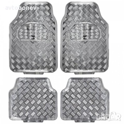 Универсални стелки с метален ефект-хром к-т/4бр./