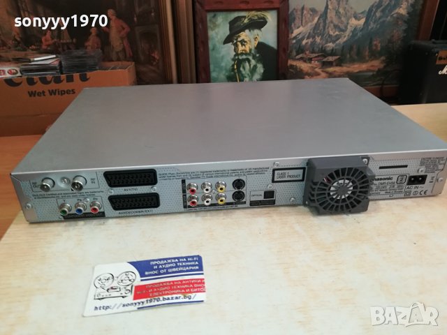 panasonic hdd/dvd recorder 2111231036, снимка 6 - Плейъри, домашно кино, прожектори - 43084748