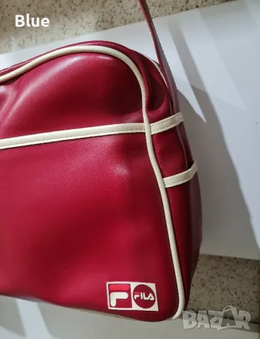 Спортна чанта FILA от естествена кожа, снимка 6 - Чанти - 47738827
