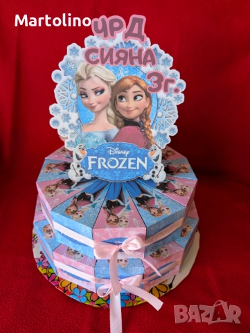 Картонена торта Пепа пиг, снимка 18 - Други - 53135716