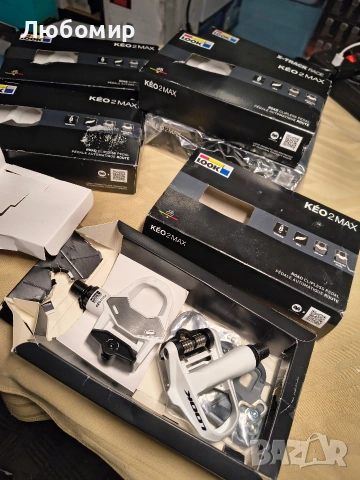 Педали Look KEO 2 Max бели, снимка 4 - Части за велосипеди - 53130467