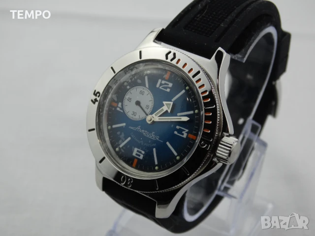 ВОСТОК АМФИБИЯ АВТОМАТИЧЕН ref: 12072Б, снимка 14 - Мъжки - 44980475