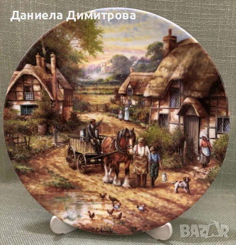 Декоративни чинии от поредицата “Country Days” от Chris Howells, Wedgwood, снимка 3 - Други - 50695733