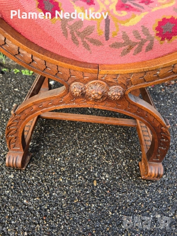 Старо столче., снимка 2 - Антикварни и старинни предмети - 52585154