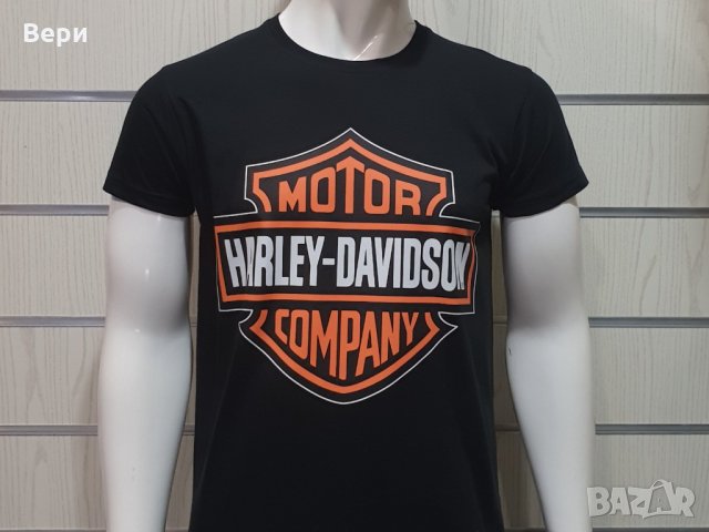Нова мъжка тениска с трансферен печат MOTOR HARLEY DAVIDSON, мотори, снимка 6 - Тениски - 28295924