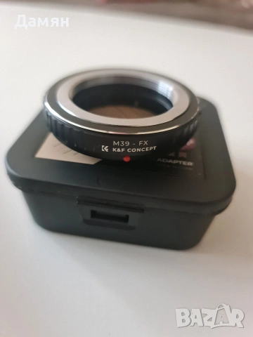 Преходник за обектив M39 към Fuji X (FX) K&F