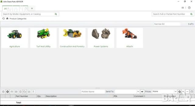 John Deere Parts Manager, снимка 3 - Селскостопанска техника - 50187499