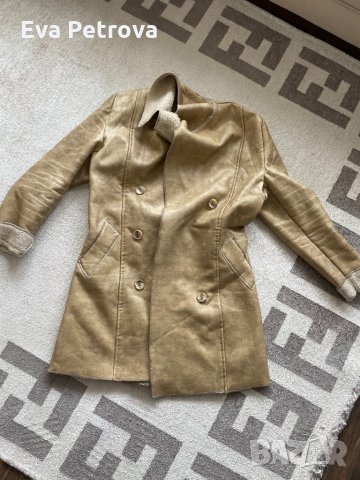 Кожен тренч манто Агнешка кожа S,M 