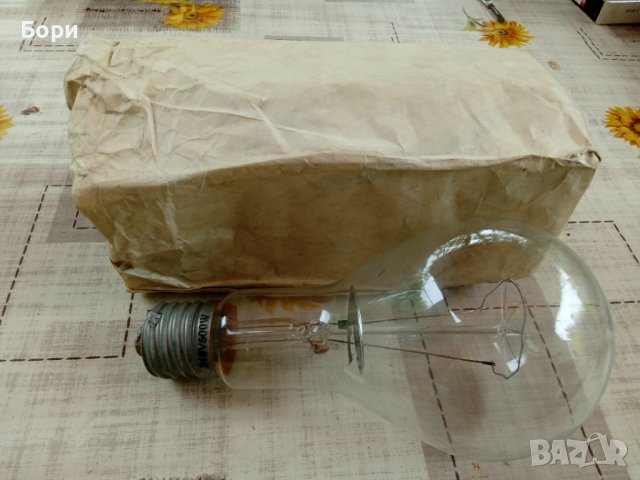 Стара крушка 500 вата, снимка 6 - Крушки - 40879392