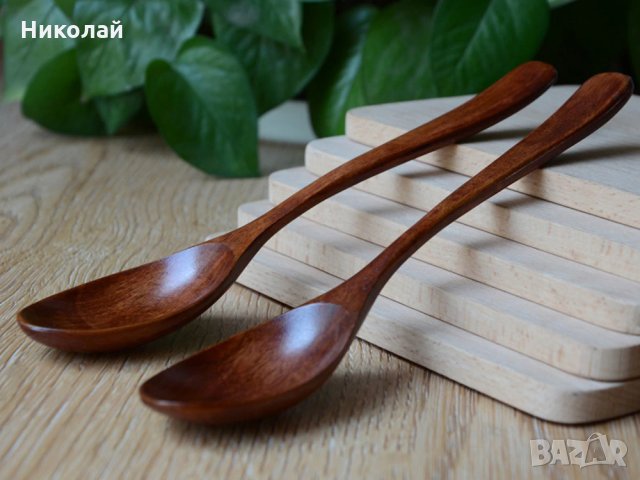 Дървени лъжици , дървена лъжица за хранене или декорация, снимка 4 - Други - 28663777