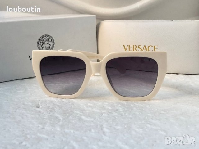 Versace Дамски слънчеви очила котка с лого, снимка 5 - Слънчеви и диоптрични очила - 39070784
