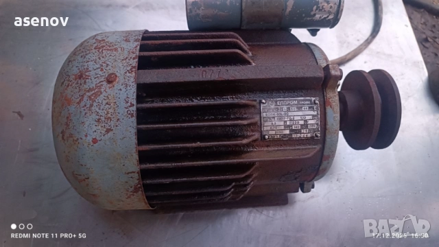 електродвигател 1,1 кв