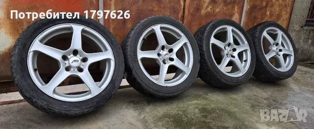 Джанти AEZ 17 5x120, снимка 2 - Гуми и джанти - 49708424