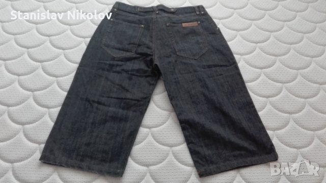 Черни дънкови панталони Lee Cooper 3/4 (Jeans), снимка 3 - Къси панталони - 32802142