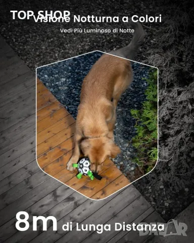 Акумулаторна камера ieGeek Battery Camera ZS-GX3S, снимка 9 - Комплекти за видеонаблюдение - 49265163