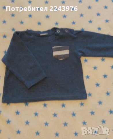 бебешки блузки с дълъг ръкав 5бр., снимка 5 - Бебешки блузки - 28539944