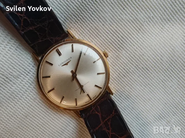 Продавам ръчен златен часовник longines 18к, снимка 7 - Мъжки - 50415222