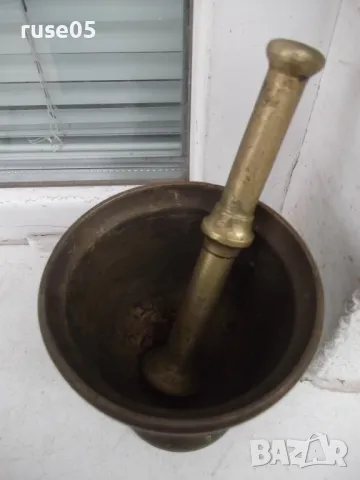 Хаван с чукало брозови стари, снимка 6 - Колекции - 49910919