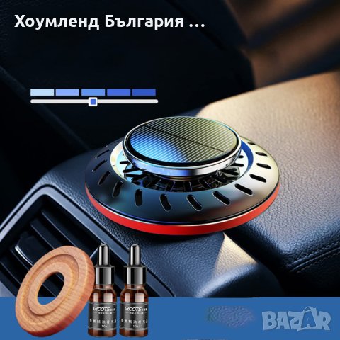 Луксозен дълготраен соларен ароматизатор за кола, снимка 5 - Аксесоари и консумативи - 40642668