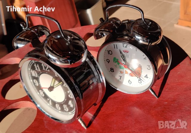 Лот от два будилника с камбанки, снимка 5 - Други - 39114259