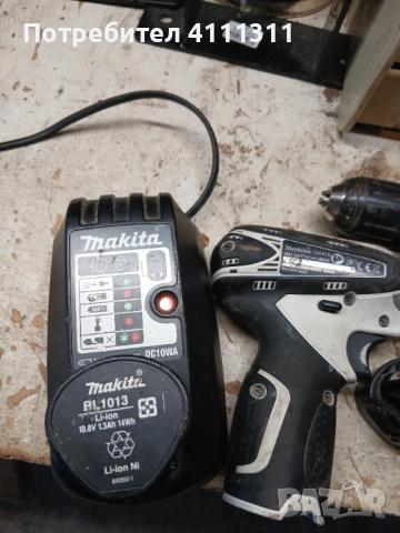  Makita 2 бр Винтоверти ,зарядно и 2 бр батерии, снимка 2 - Винтоверти - 52583900
