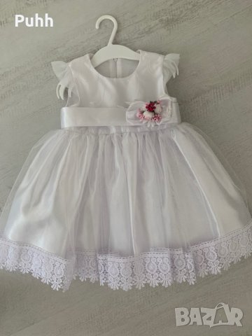 Официална бяла рокля, снимка 4 - Детски рокли и поли - 26889059