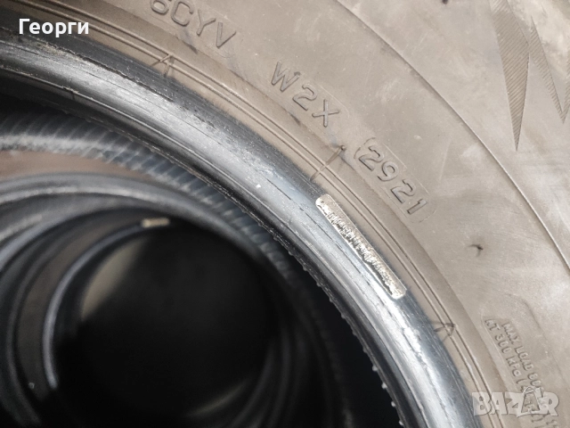 2бр.зимни гуми 215/70/16 Bridgestone, снимка 5 - Гуми и джанти - 52505368