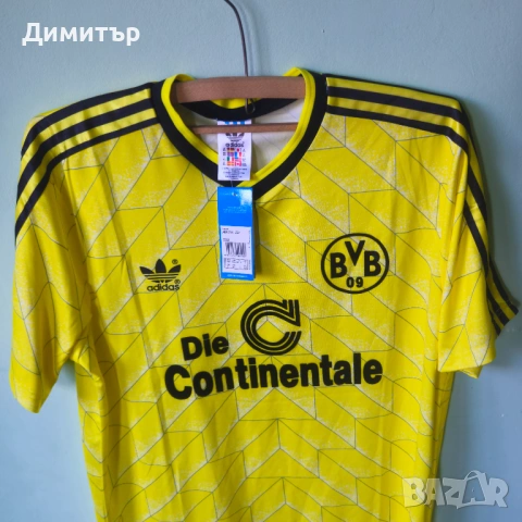 Футболна Тениска Adidas Jersey Borussia Dortmund soccer Zlatkov чисто нова размер 2XL BVB, снимка 7 - Тениски - 53392392