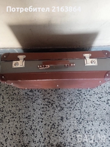 стар ретро куфар, снимка 2 - Антикварни и старинни предмети - 51464917