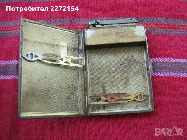 Запалка табакера Colibry, снимка 2 - Антикварни и старинни предмети - 28461262