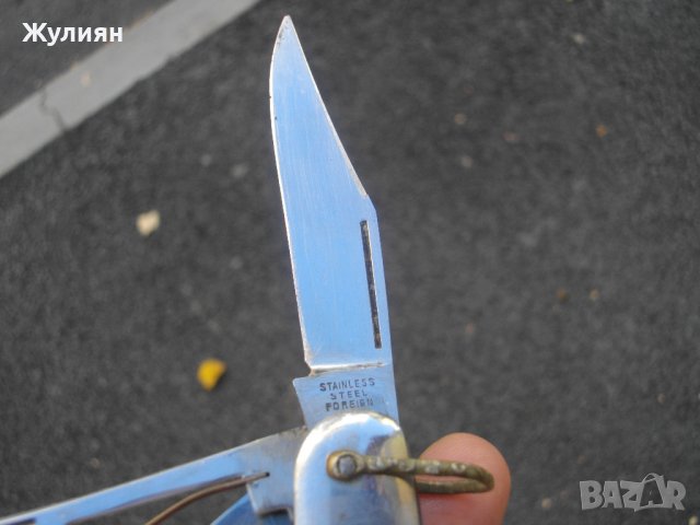 КОЛЕКЦИОНЕРСКО ДЖОБНО НОЖЧЕ , снимка 5 - Антикварни и старинни предмети - 37992129