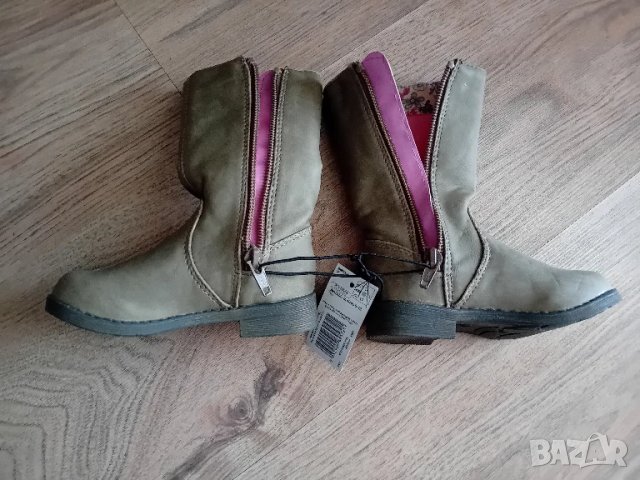 Нови F & F Ботуши за момиче 22 номер, снимка 6 - Детски боти и ботуши - 50730986