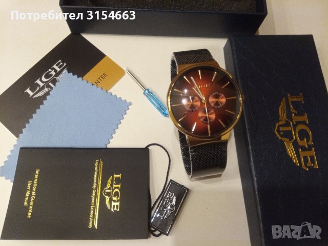 Луксозен мъжки часовник , снимка 10 - Луксозни - 42951665