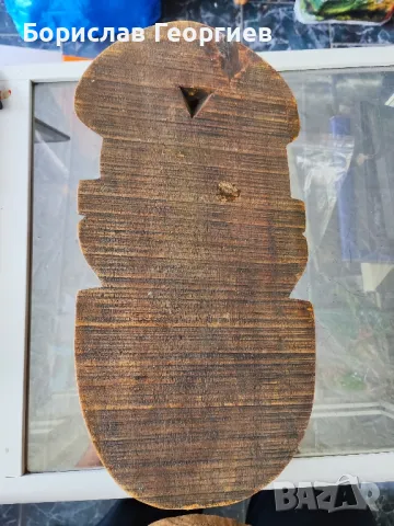 Дървена маска, снимка 4 - Антикварни и старинни предмети - 47351836