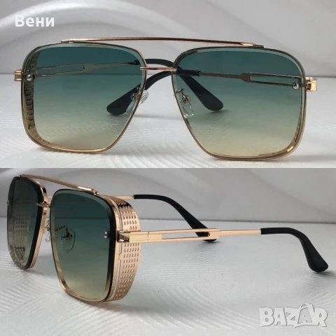 Стилни мъжки слънчеви очила , снимка 5 - Слънчеви и диоптрични очила - 51292712