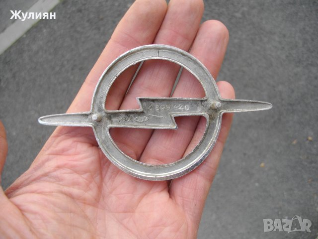 РЕТРО ЕМБЛЕМА ЗА OPEL, снимка 3 - Антикварни и старинни предмети - 40776539
