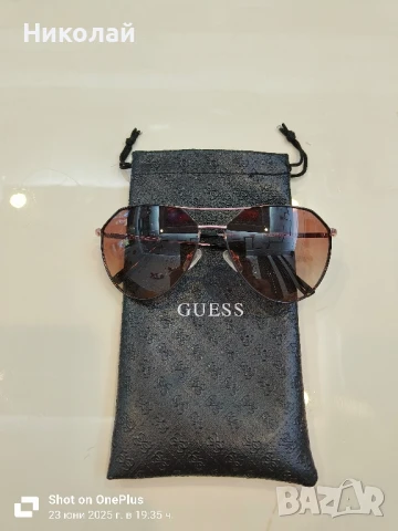 Guess Aviator дамски слънчеви очила , снимка 2 - Слънчеви и диоптрични очила - 50773885