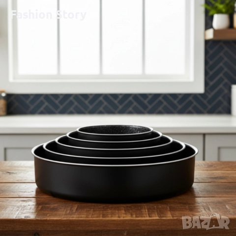 Алуминиева мраморна тава – чисто отделяне и безупречни печива всеки път, снимка 8 - Съдове за готвене - 52497429