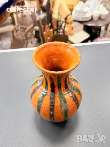 Троянска керамика / ваза / глина. №7870, снимка 5 - Антикварни и старинни предмети - 53477165