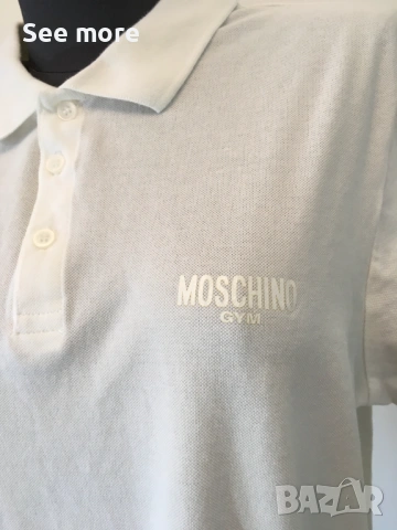 MOSCHINO Gym Unisex тениски XL и XXL, снимка 4 - Тениски - 53483541