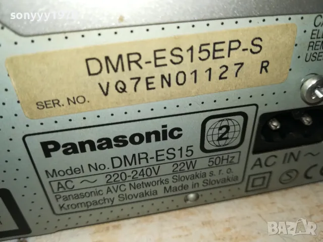 заявен-PANASONIC DMR-ES15 RECORDER DVD 0411241413LNWCR, снимка 6 - Плейъри, домашно кино, прожектори - 47835005
